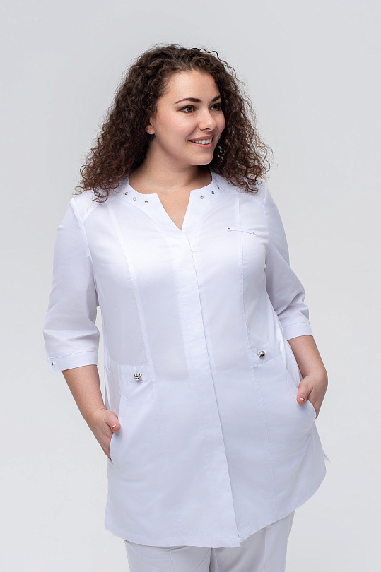 16-1648 3/4 Твил стрейч Куртка Ж