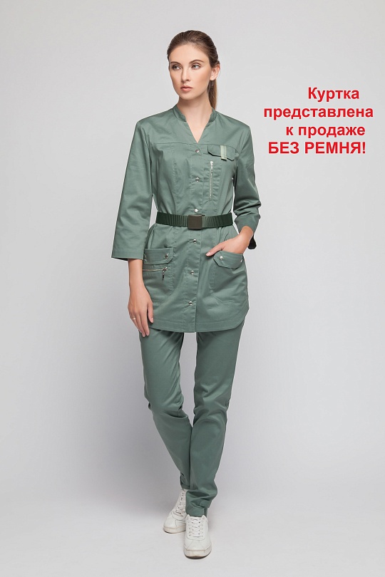 19-1967 3/4 Аква Куртка Ж
